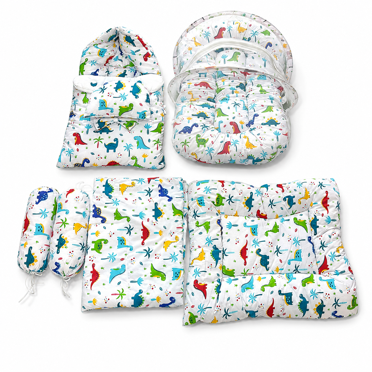 Dinosaur Adventure 8 Pcs Bedding Set