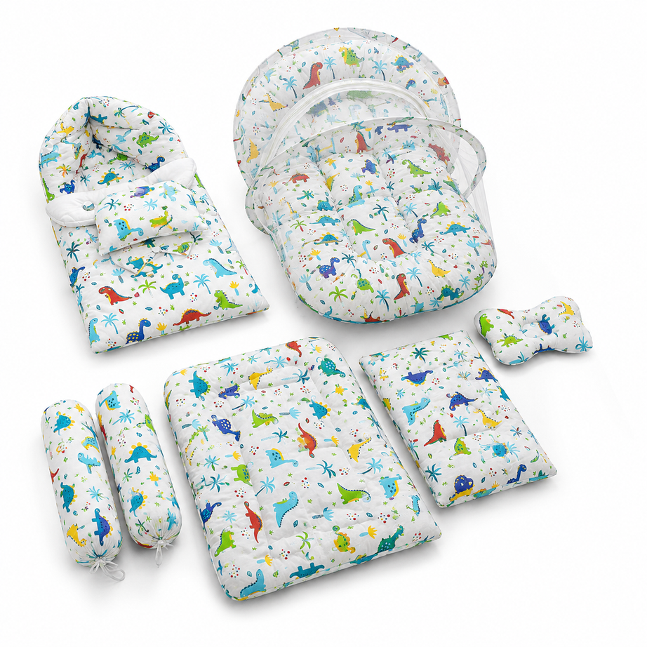 Dinosaur Adventure 8 Pcs Bedding Set