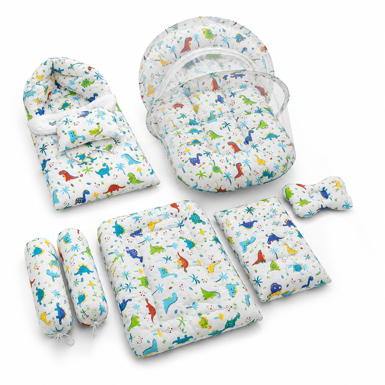 Dinosaur Adventure 8 Pcs Bedding Set