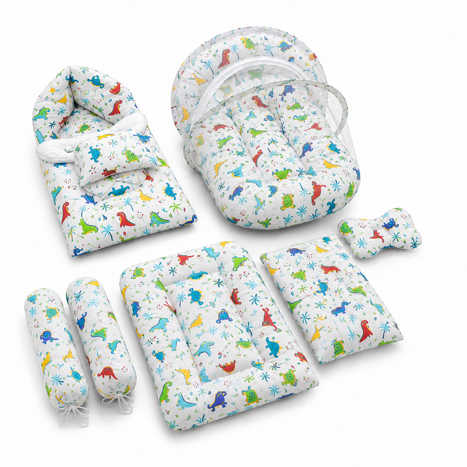 Dinosaur Adventure 8 Pcs Bedding Set