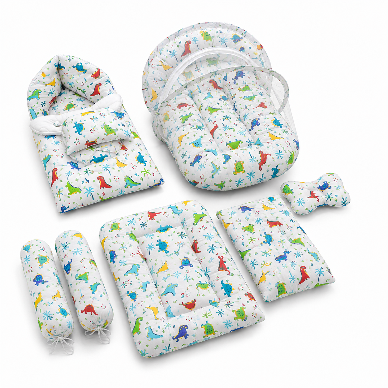 Dinosaur Adventure 8 Pcs Bedding Set