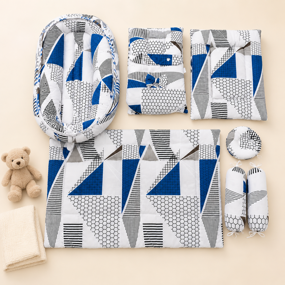 8 PCS Geo Bedding Set