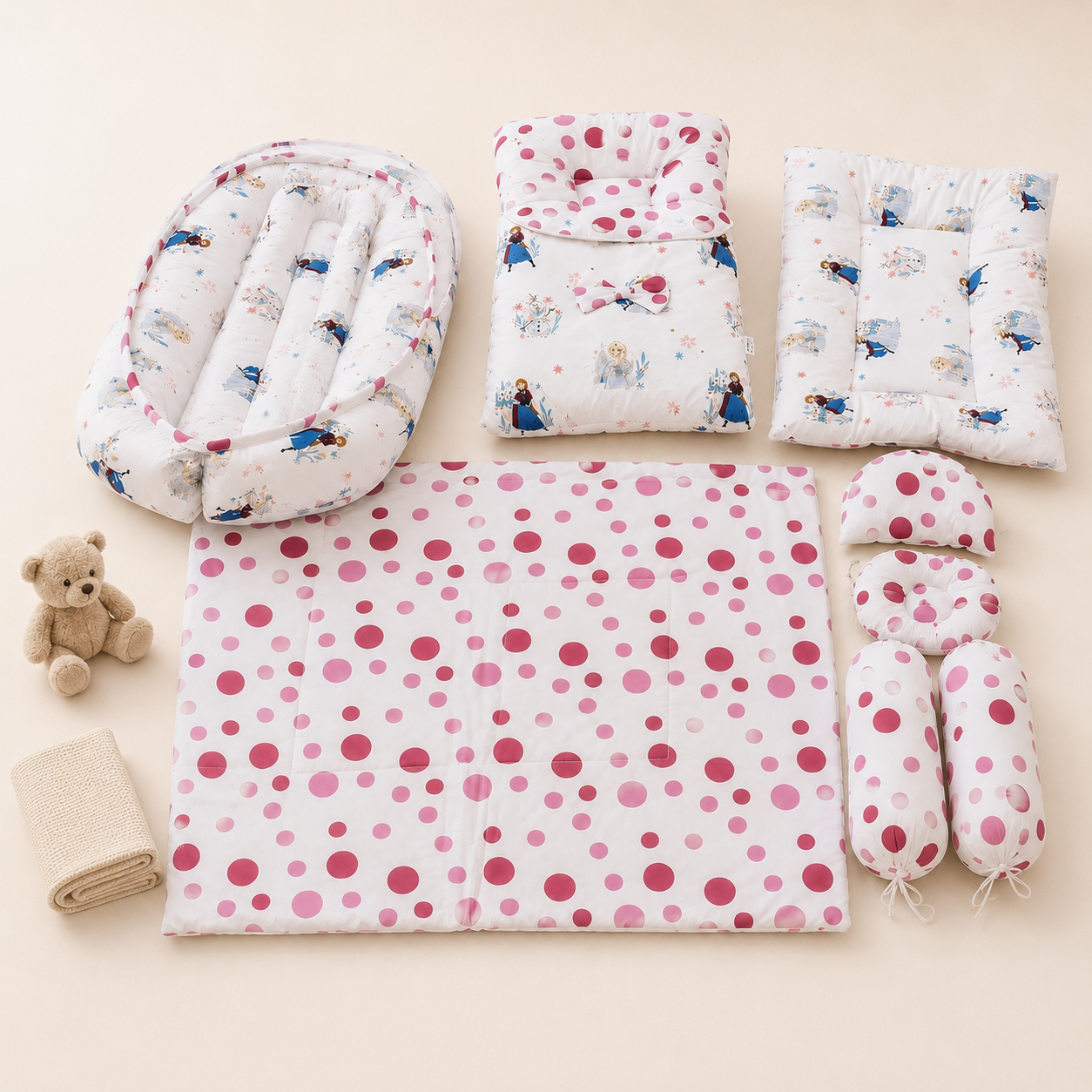 8 PCS Princess Bedding Set