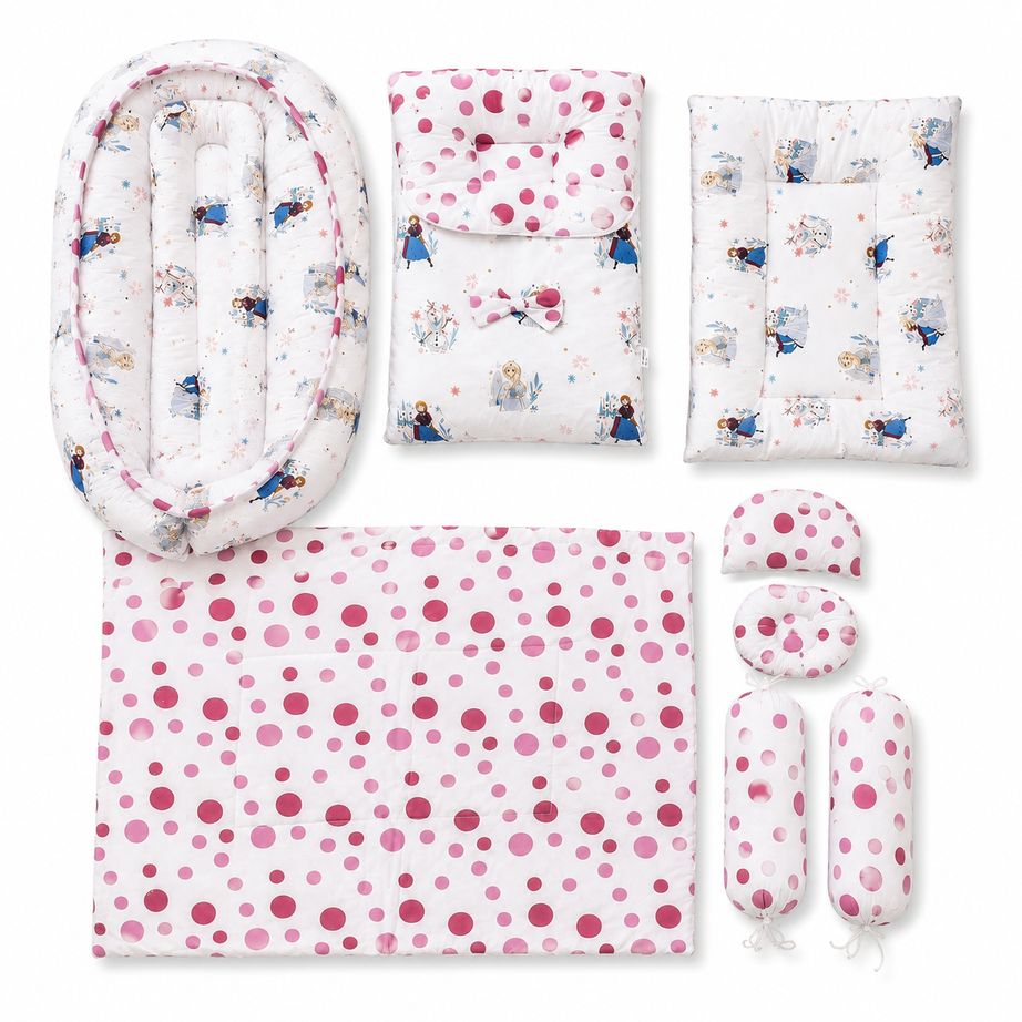 8 PCS Princess Bedding Set
