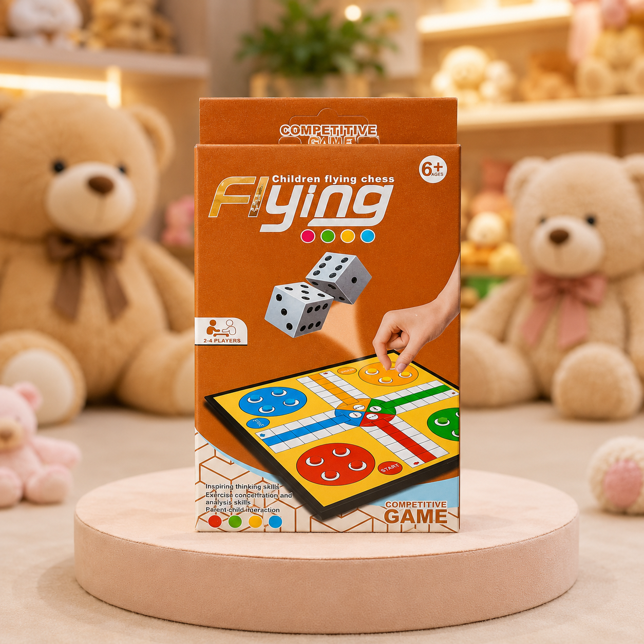Flying Ludo Board Game