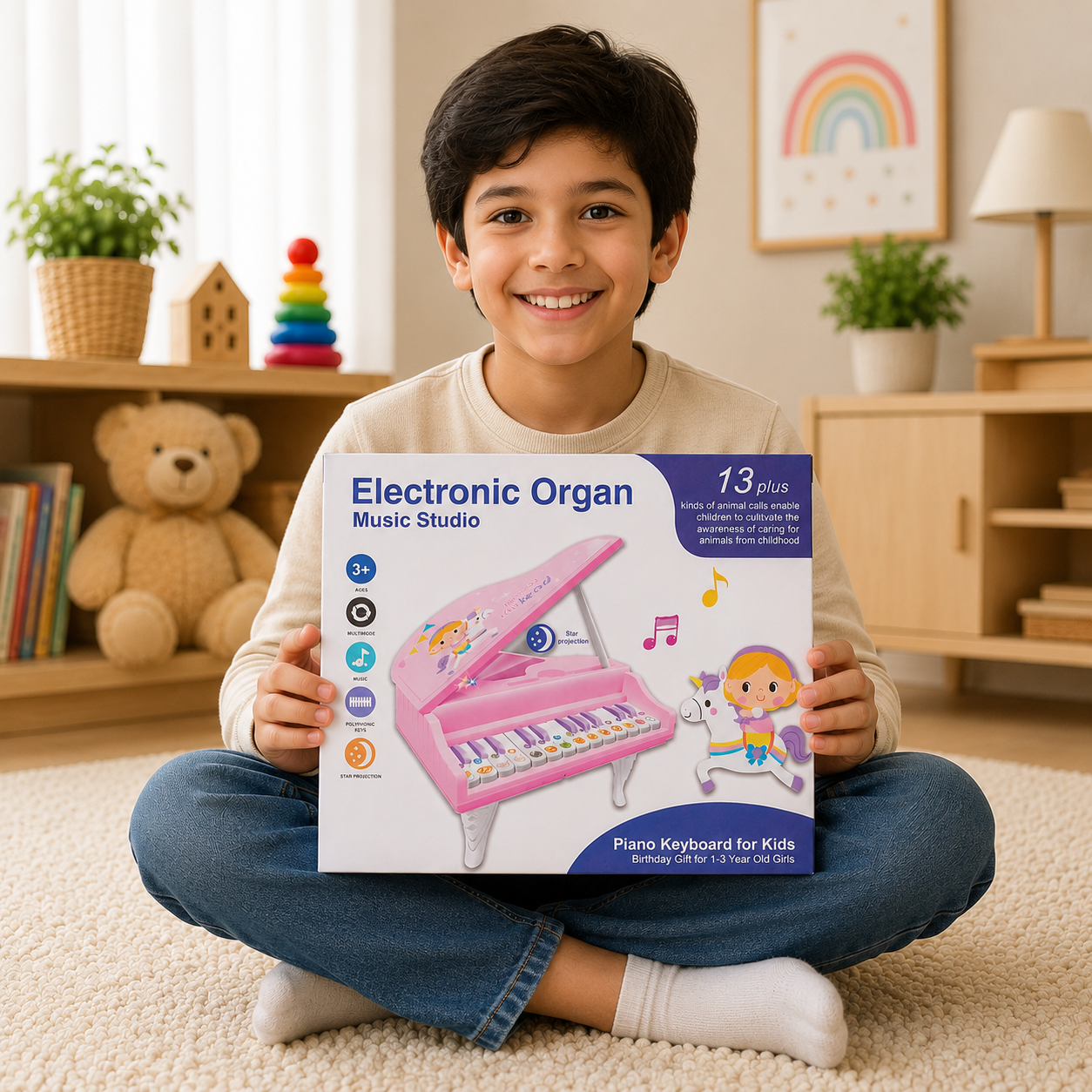 Kids Electronic Organ Music Studio Piano