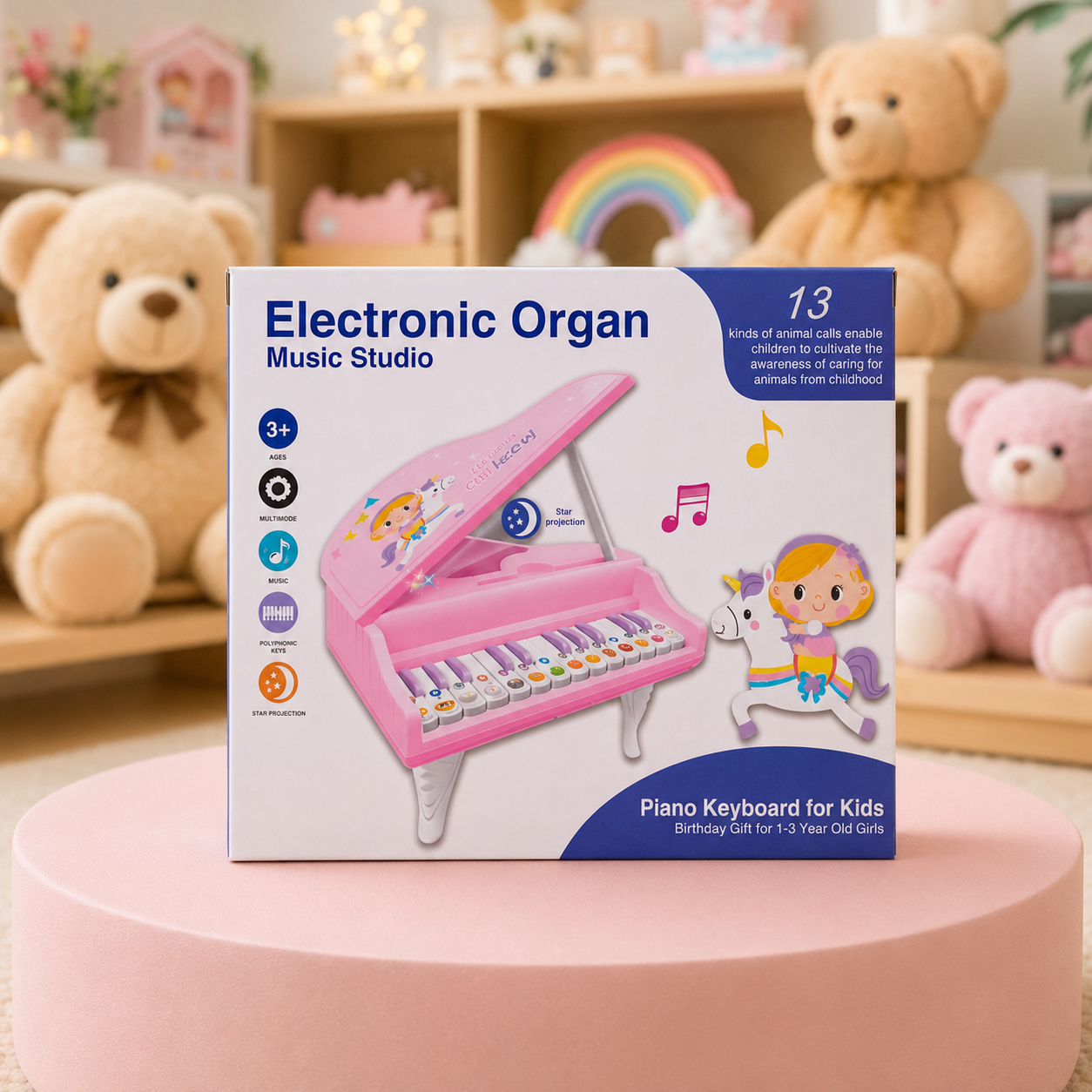 Kids Electronic Organ Music Studio Piano