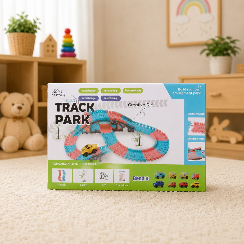 Track Park Flexible Racing Set