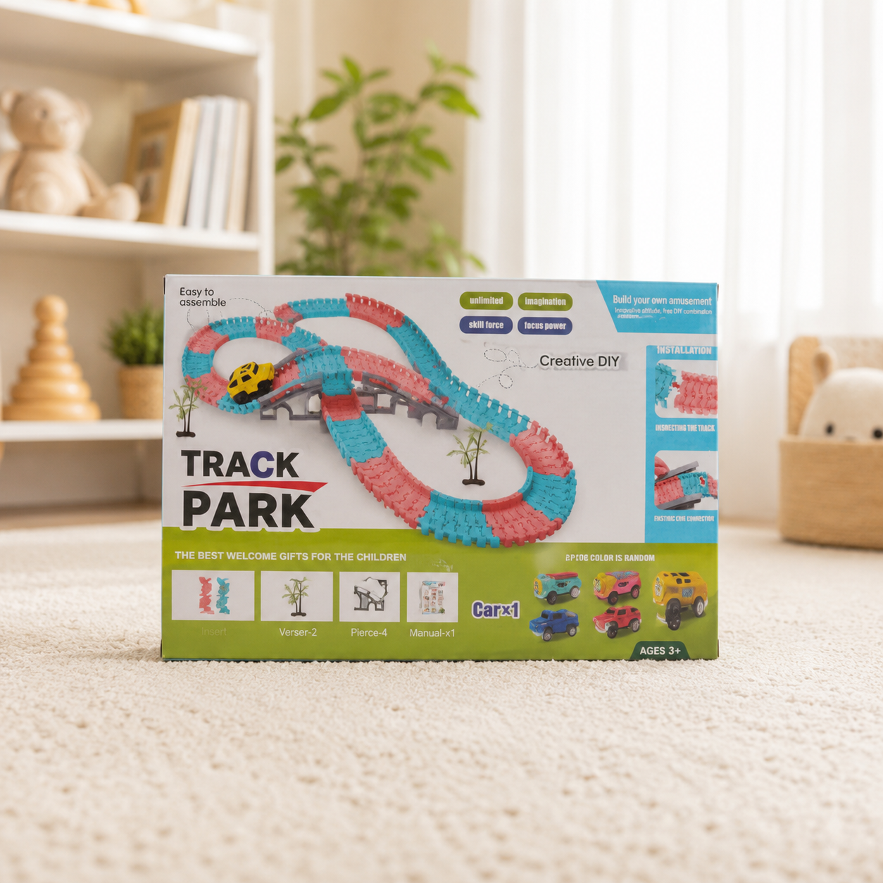 Track Park Flexible Racing Set