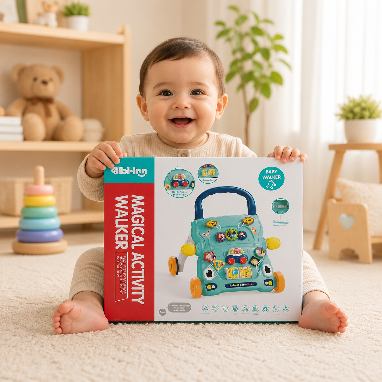 Magical Activity Baby Walker