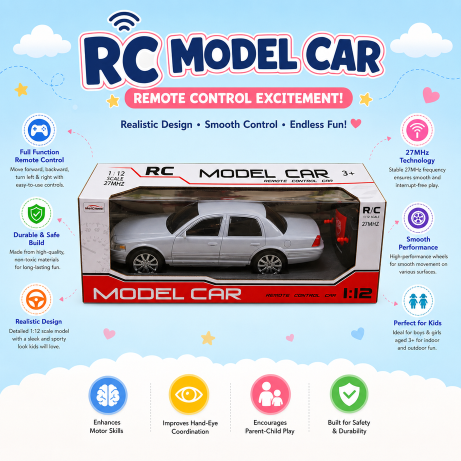 RC Model Car – 1:12 Scale