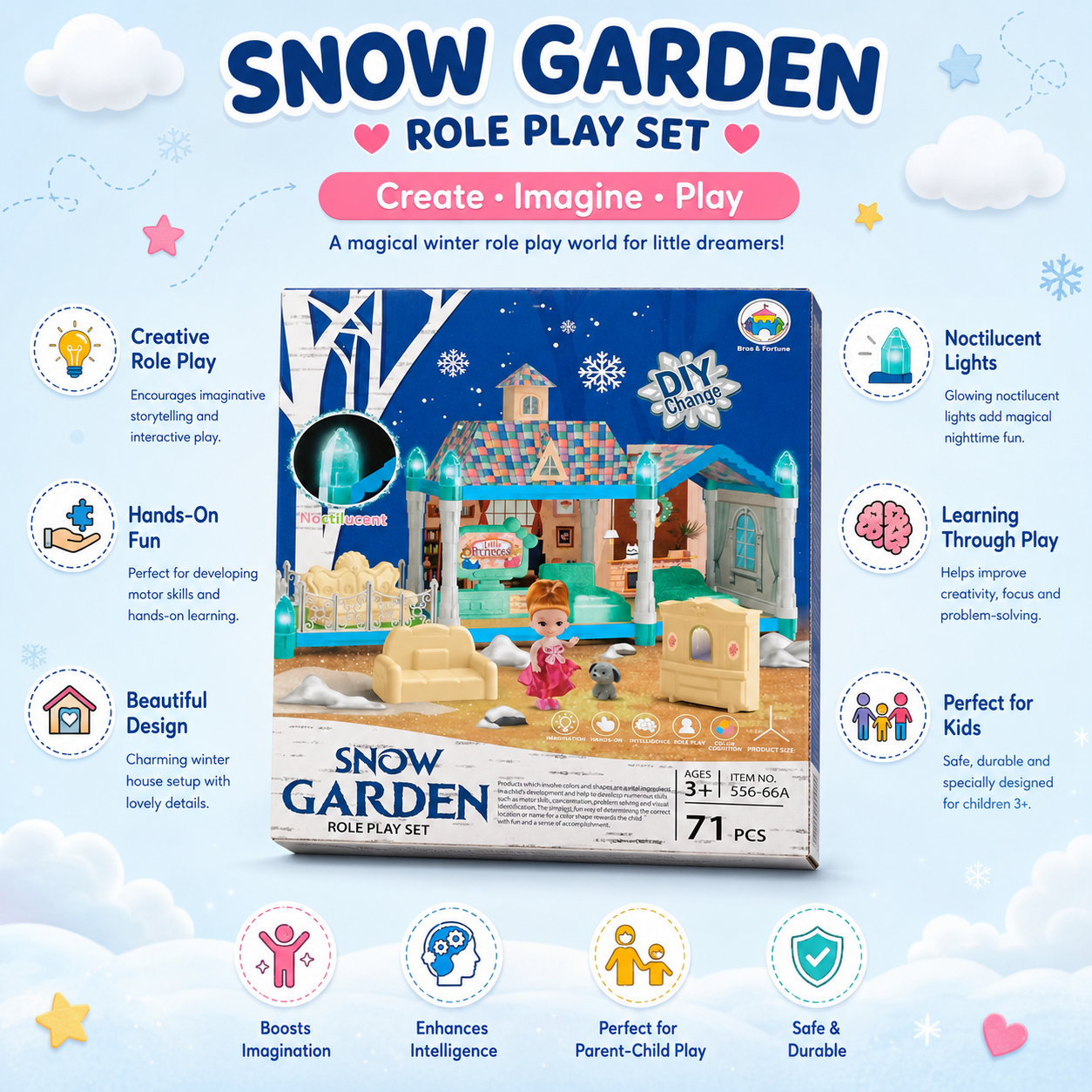 Snow Garden Role Play House