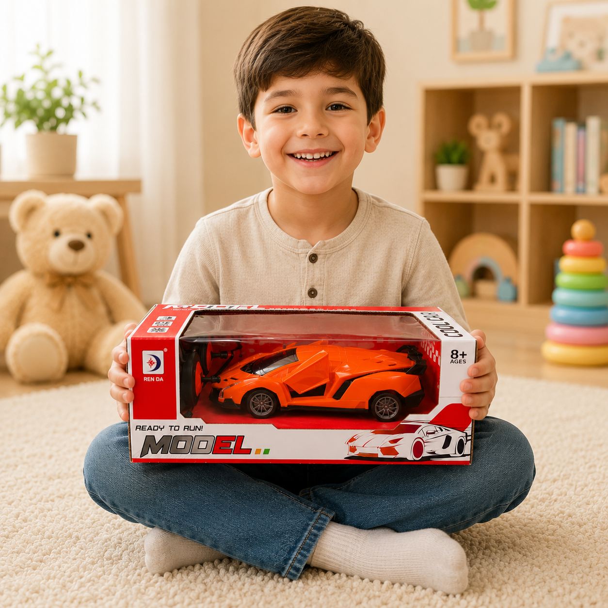 Model Sports Car Toy – Ready to Run