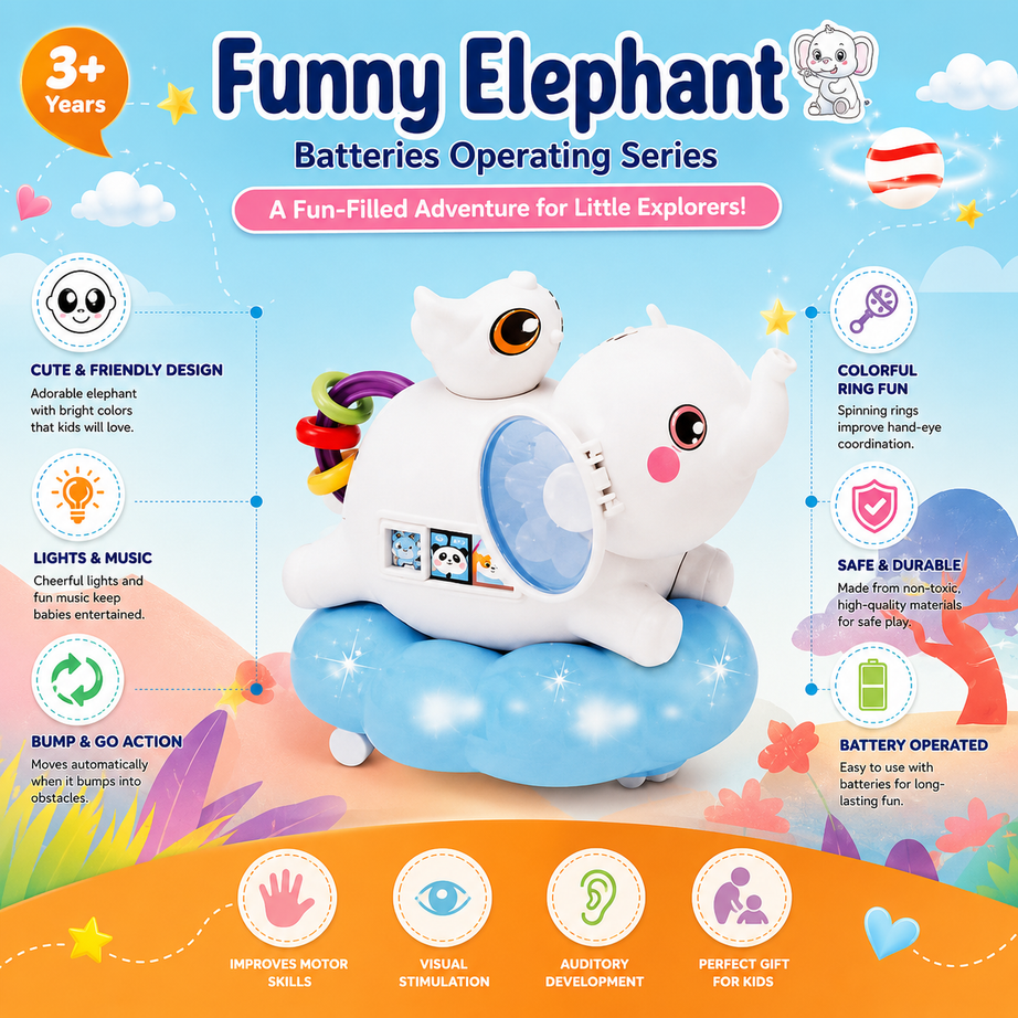 Musical Elephant Toy