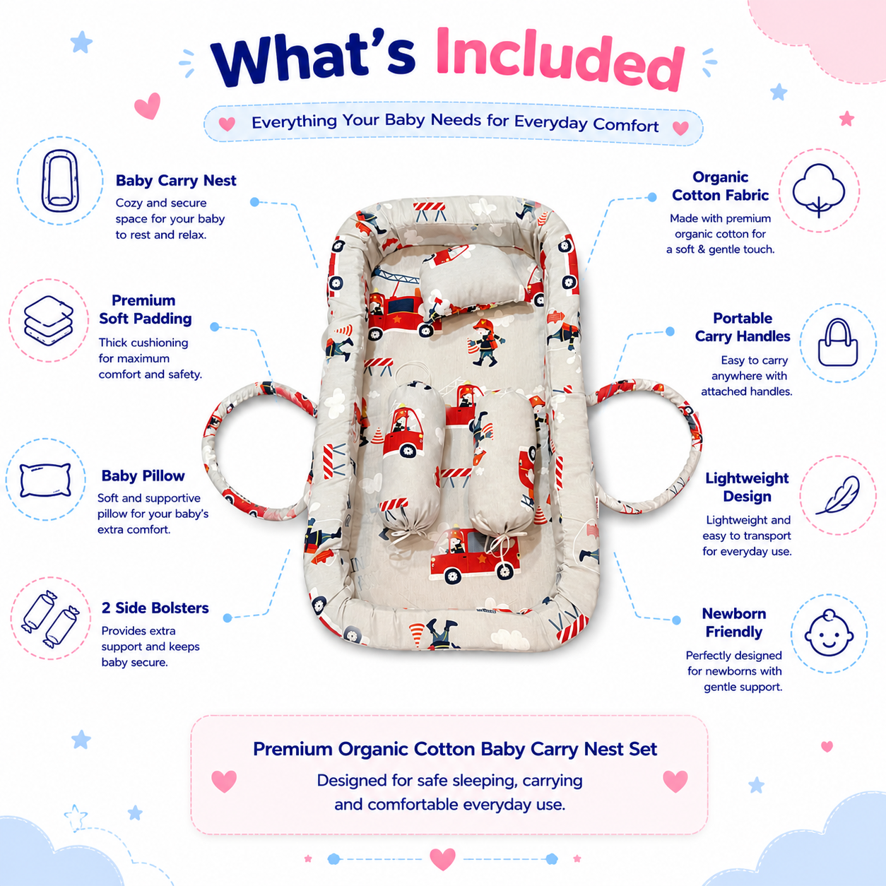 Fire Truck Adventure Carry Nest