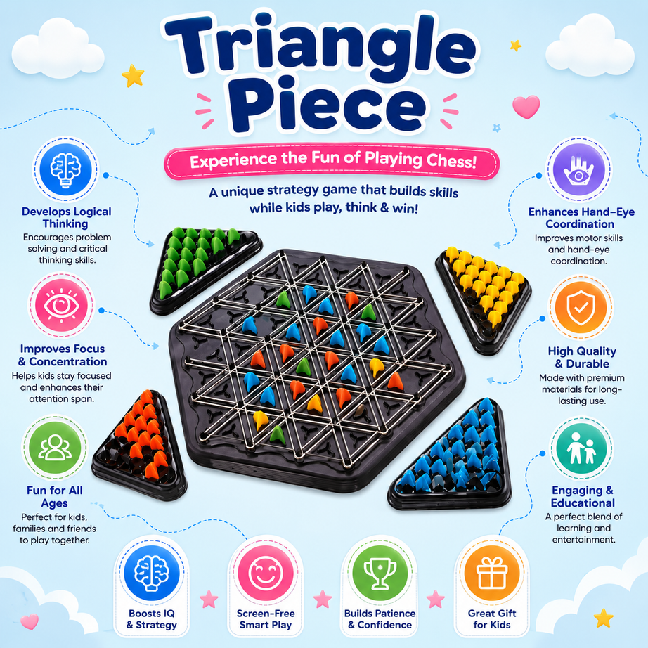 Triangle Strategy Board Game
