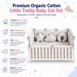 Little Teddy Cot Bedding Set