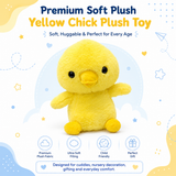 Cute Yellow Chick Plush Toy