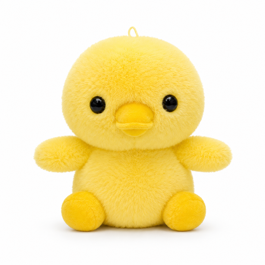 Cute Yellow Chick Plush Toy
