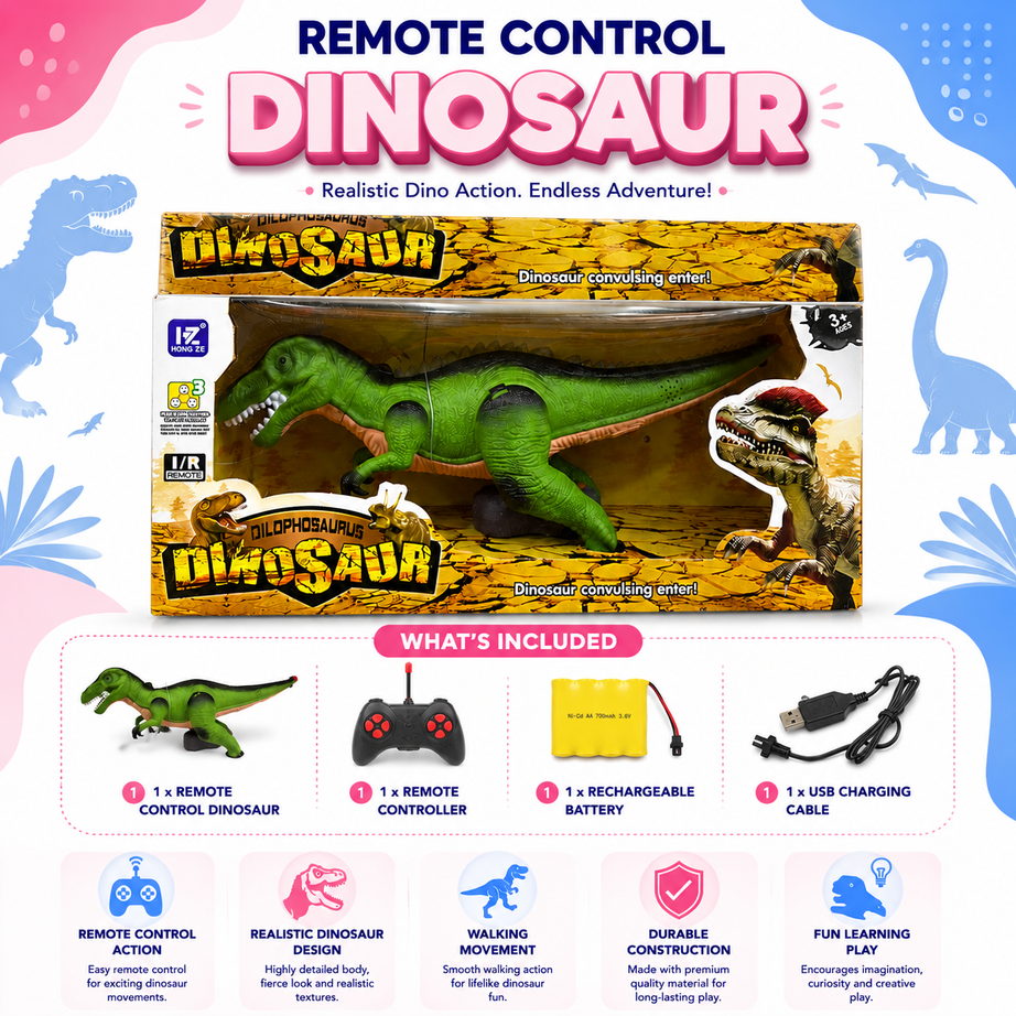 Remote Control Dinosaur