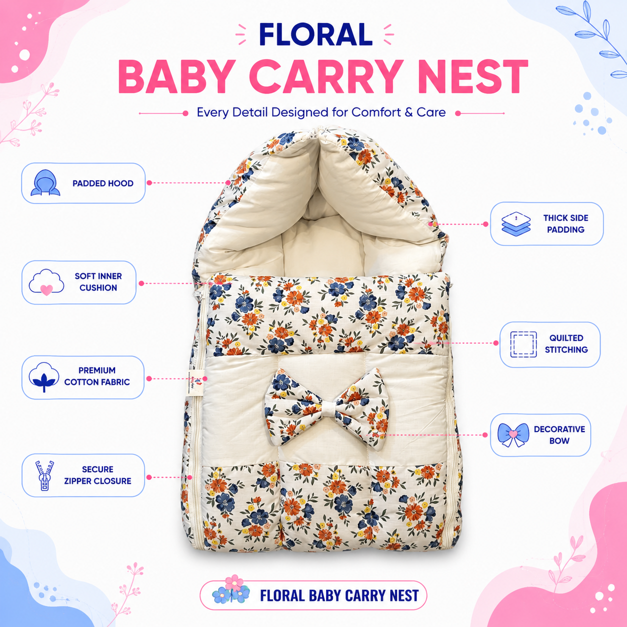 Floral Baby Nest