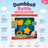 Dumbbell Rattle Toy Set