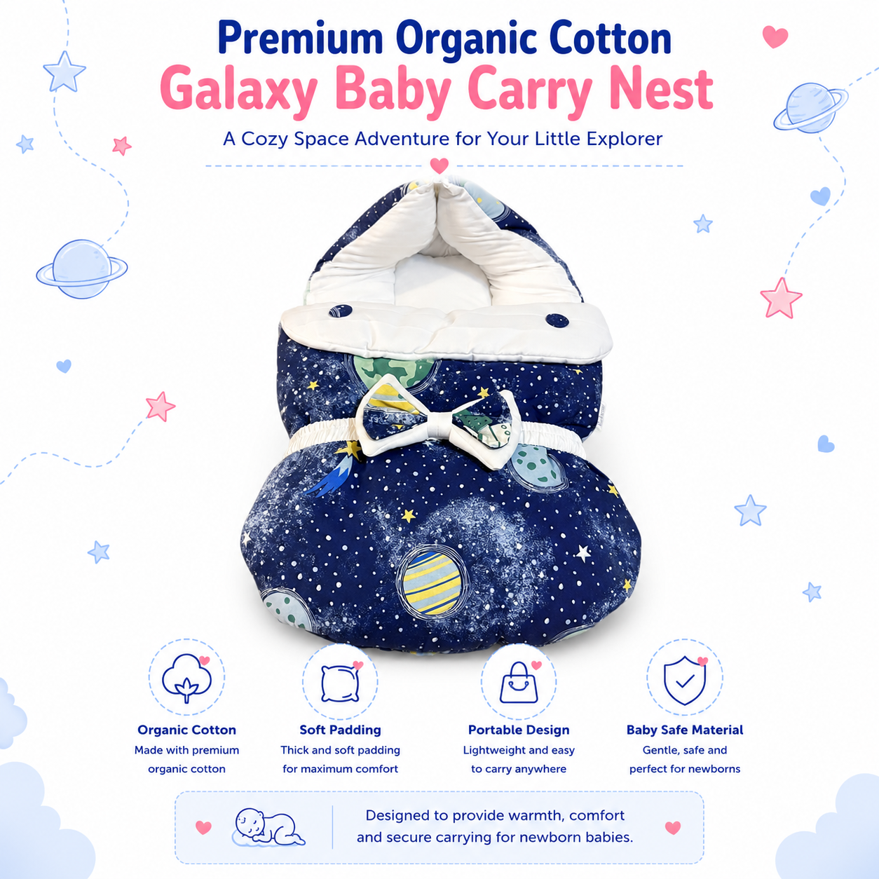 Galaxy Baby Carry Nest