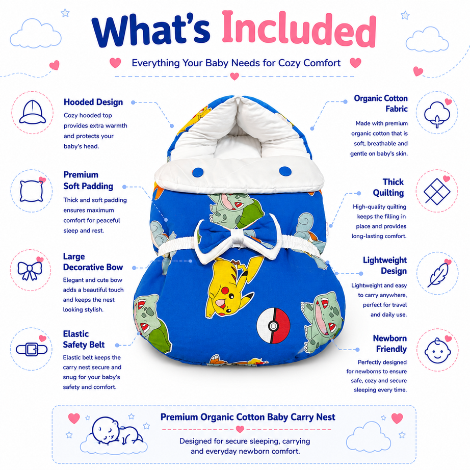 Pokémon Baby Carry Nest