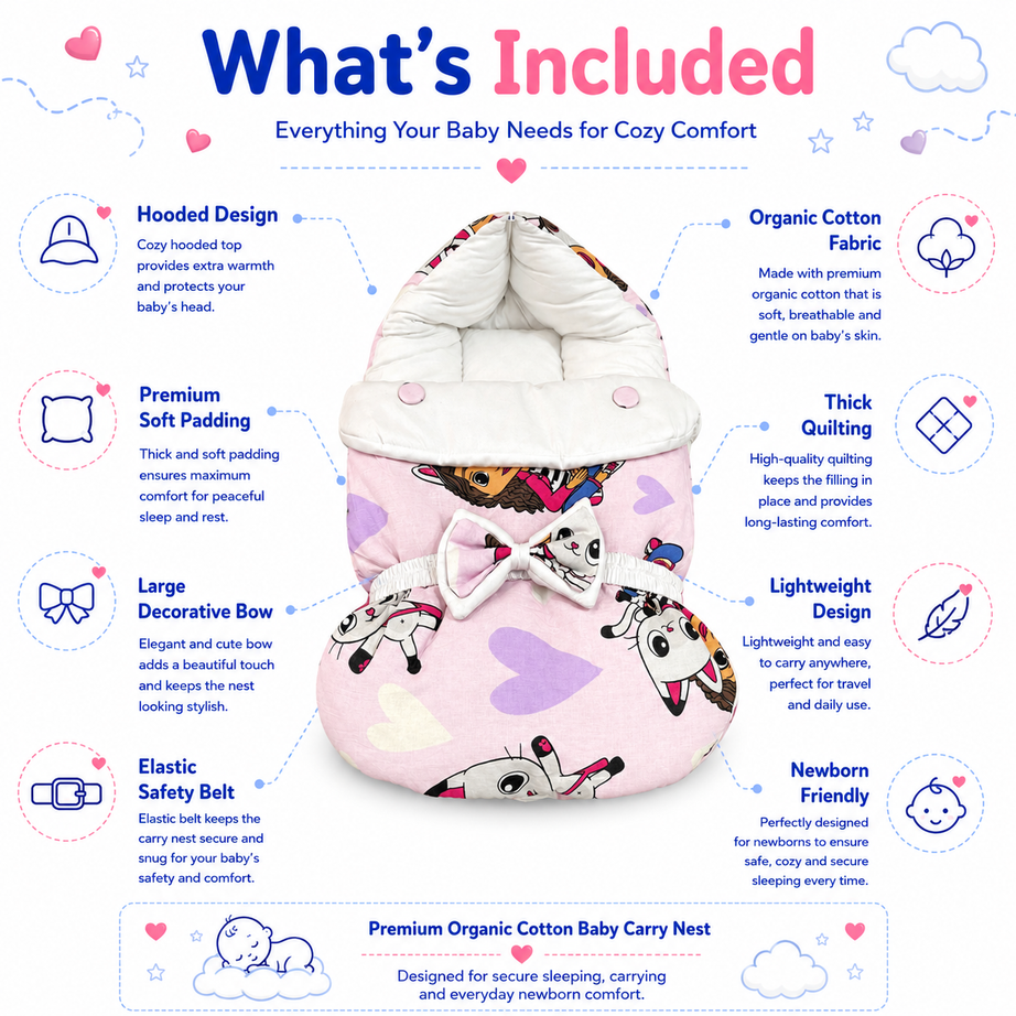 Dream Bunny Baby Carry Nest