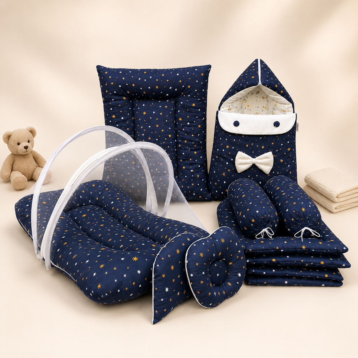 Midnight Stars Bedding Set