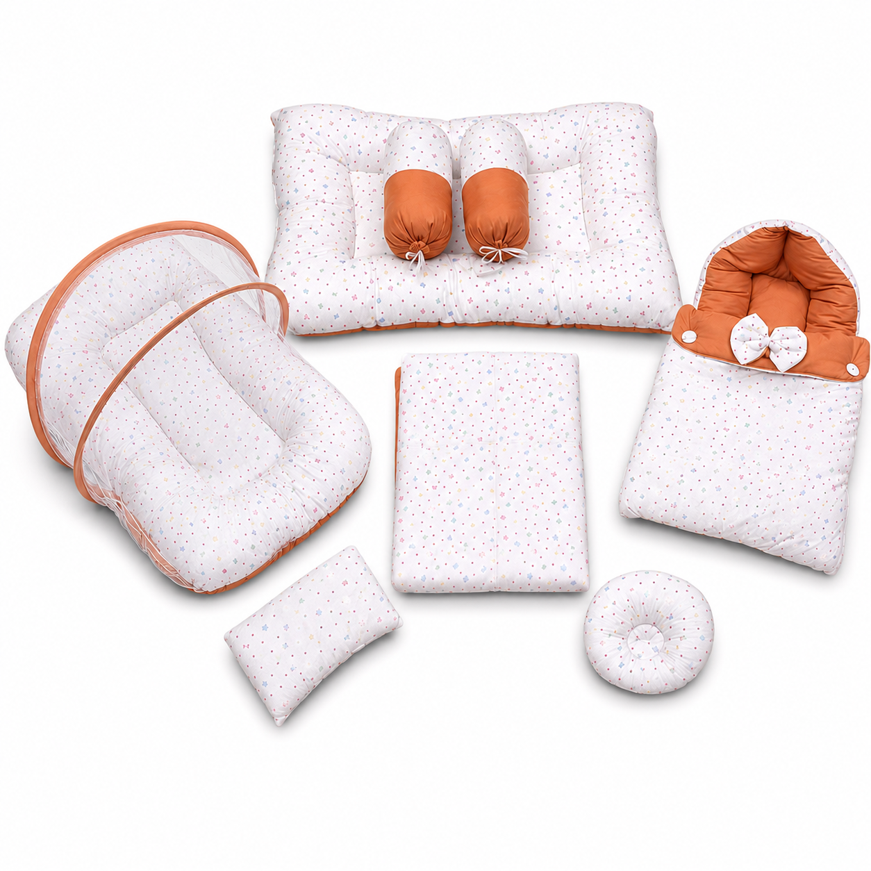 Confetti 8 Pieces Bedding Set