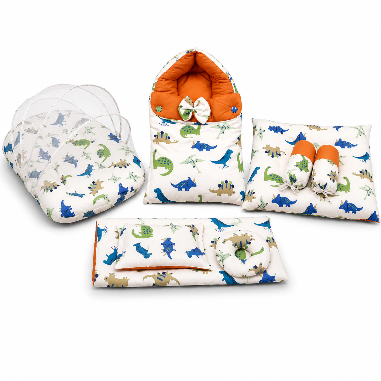 Dinosaur 8 Pcs Bedding Set