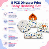 Dinosaur 8 Pcs Bedding Set