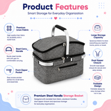 Steel Storage Basket