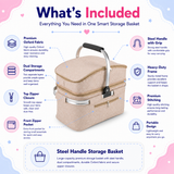 Beige Storage Basket