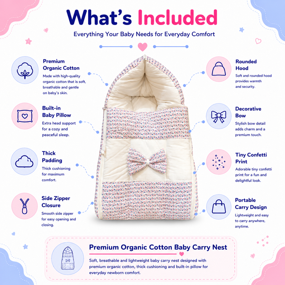 Confetti Baby Carry Nest
