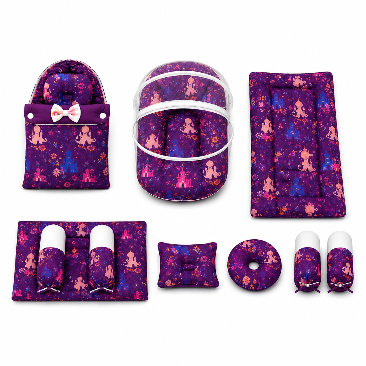 Princess Fantasy 8 Pcs Bedding Set