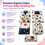 Galaxy 8 Pcs Bedding Set