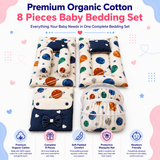 Galaxy 8 Pcs Bedding Set