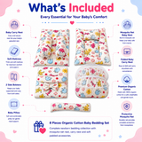 Garden 8 Pcs  Bedding Set