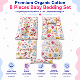 Garden 8 Pcs  Bedding Set