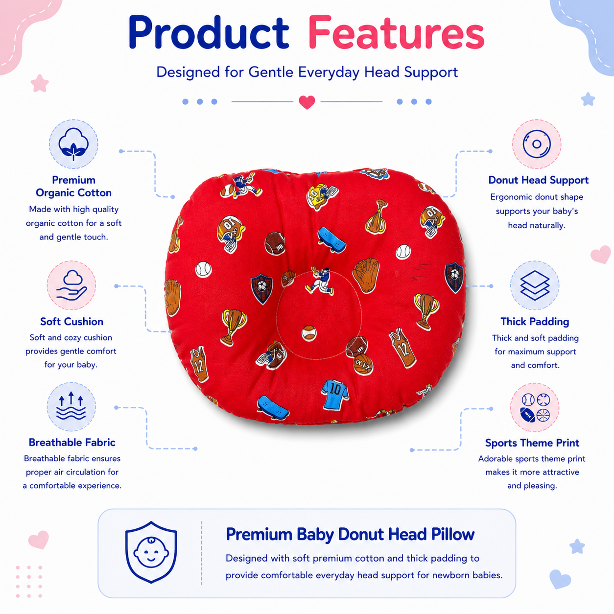 Champion Sports Pillow