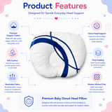 Orbit Blue Pillow