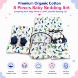 Dino Dream 8 Pcs Bedding Set