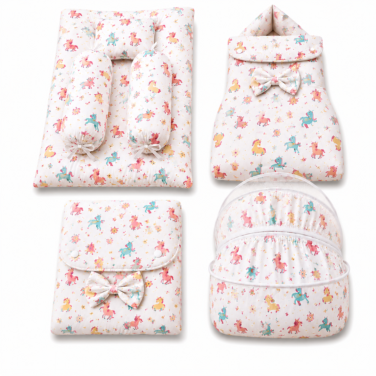 Unicorn Dreams 8 Pcs Bedding Set
