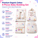 Princess Dream 8 Pcs Bedding Set
