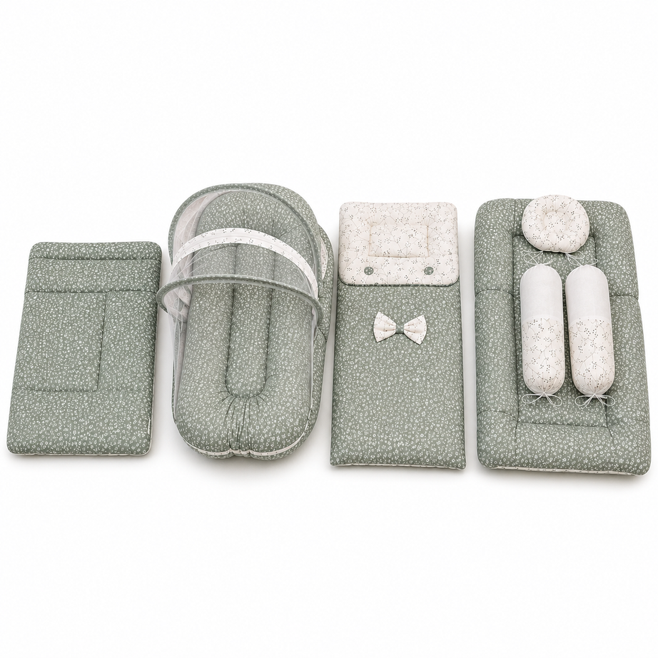 Sage Floral Bedding Set