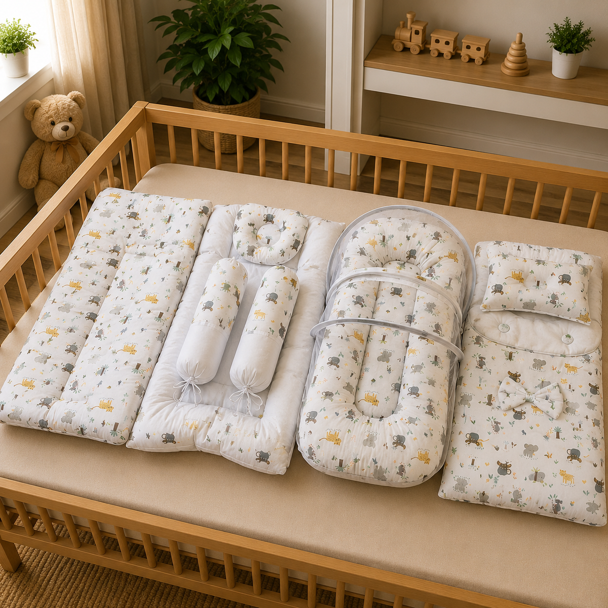Safari 8 Pcs Bedding Set