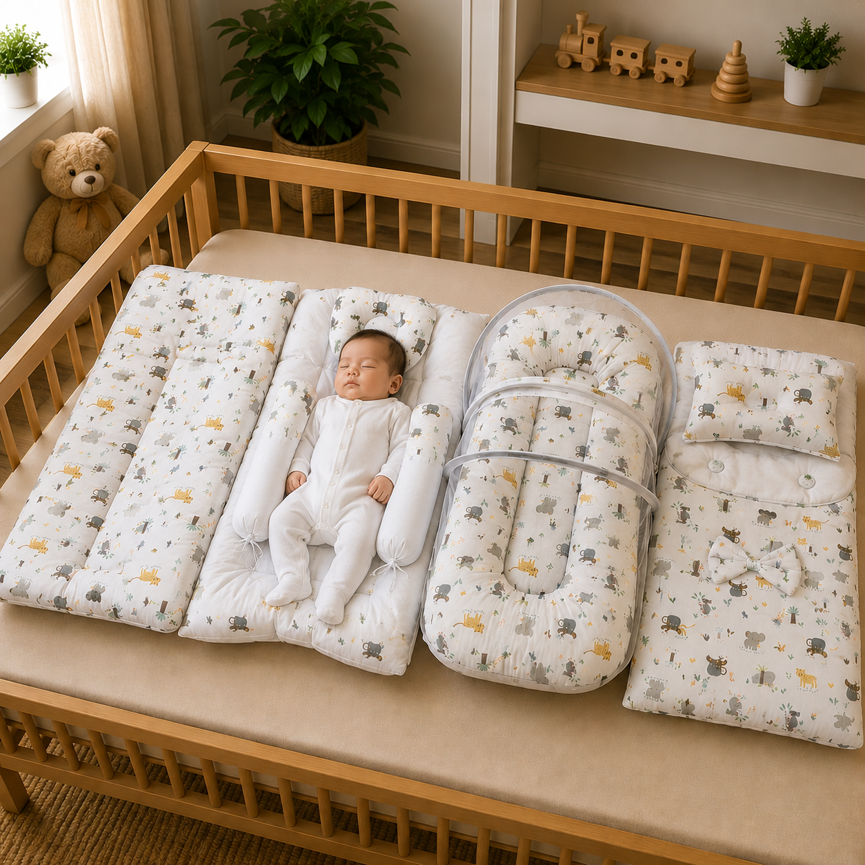 Safari 8 Pcs Bedding Set