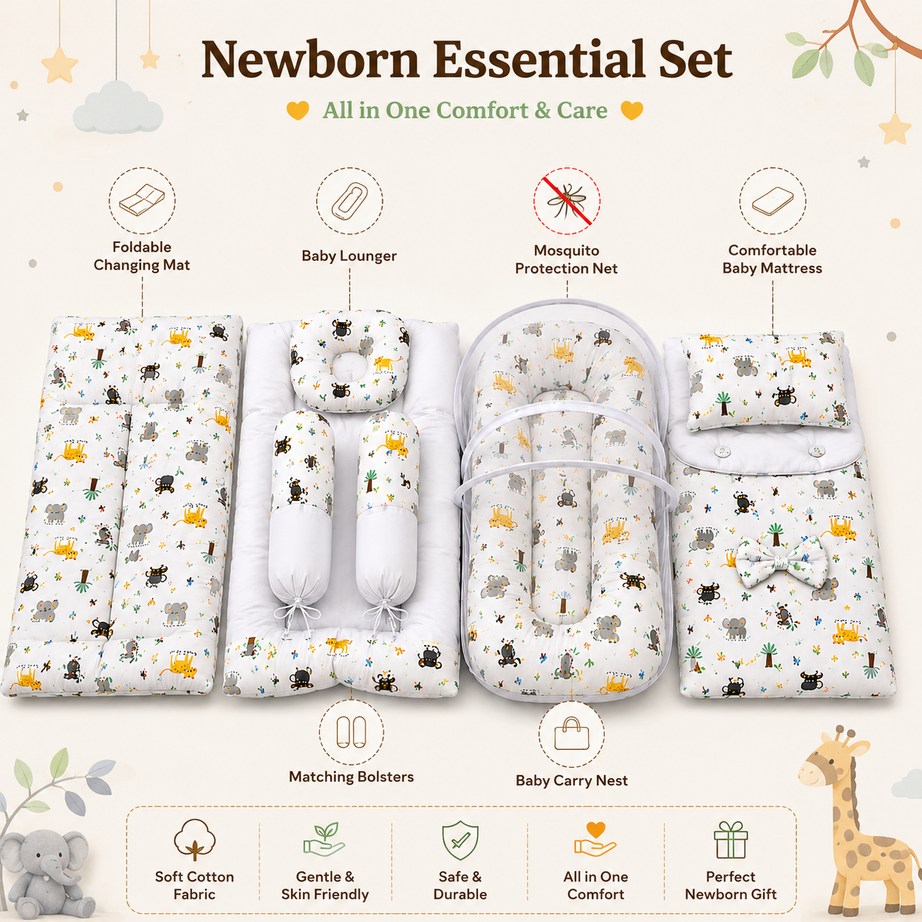 Safari 8 Pcs Bedding Set